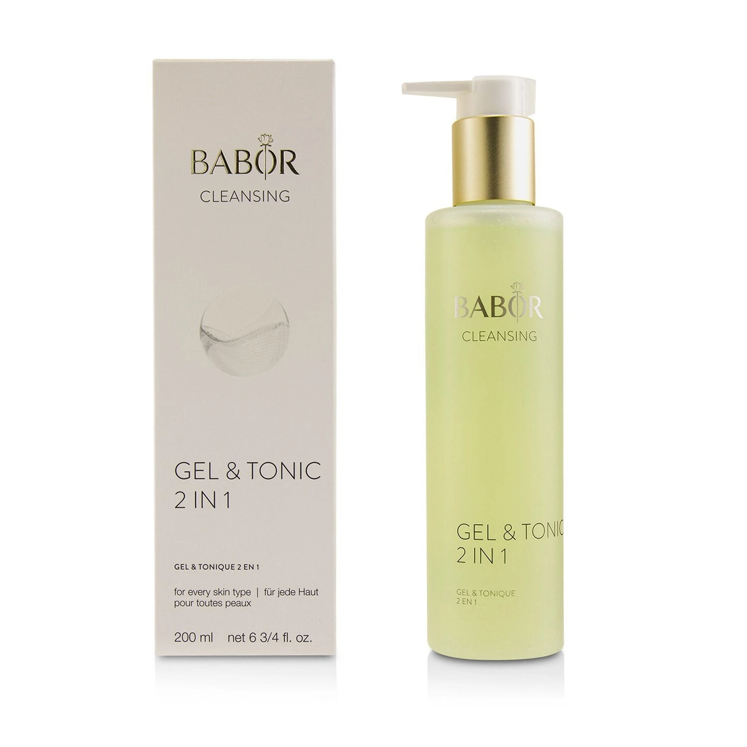 Babor CLEANSING Gel & Tonic 2 In 1 (Unboxed) 200ml/6.75oz 5 Babor CLEANSING Gel & Tonic 2 In 1 (Unboxed) 200ml/6.75oz - Image 5