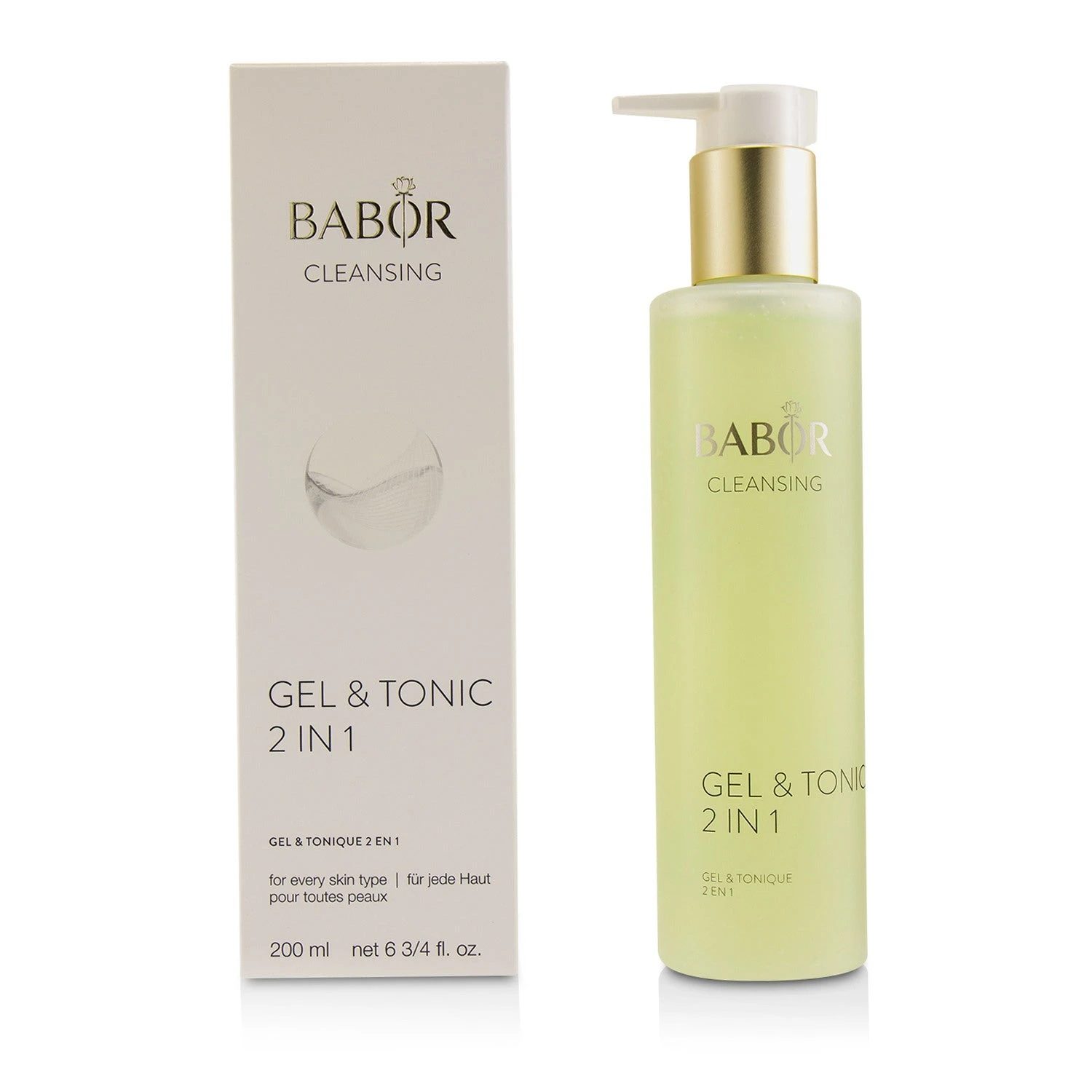 Babor CLEANSING Gel & Tonic 2 In 1 200ml/6.75oz 1 Babor CLEANSING Gel & Tonic 2 In 1 200ml/6.75oz